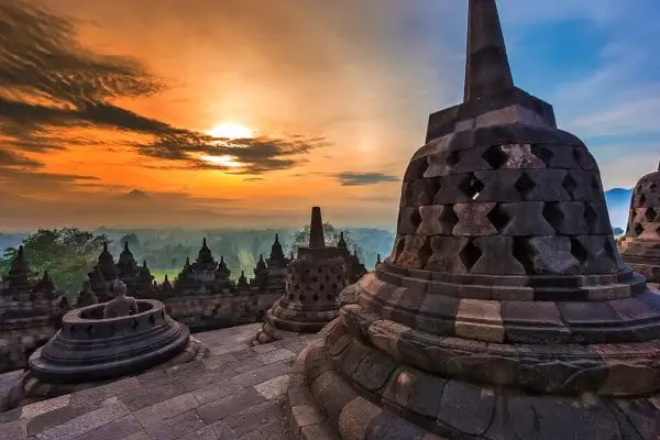Borobudur temple, featured in the most popular tour packages from Bali to Borobudur temple