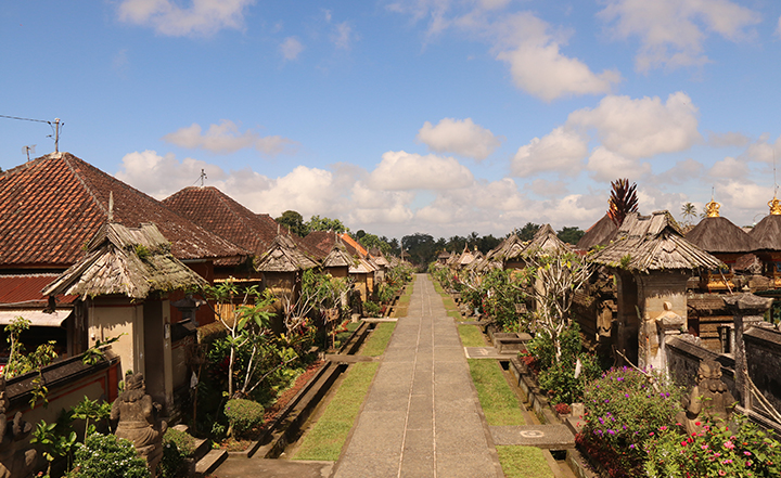 Penglipuran Village Bali cultural tour with traditional Balinese houses and bamboo lanes