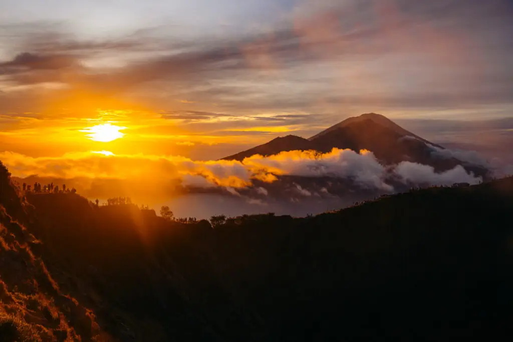 Sunrise trekking experience at Mount Batur with private tours in Bali