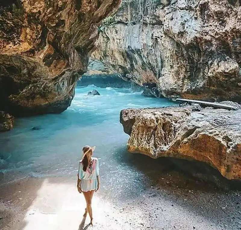 Custom Bali Day Tour exploring caves and hidden beaches.