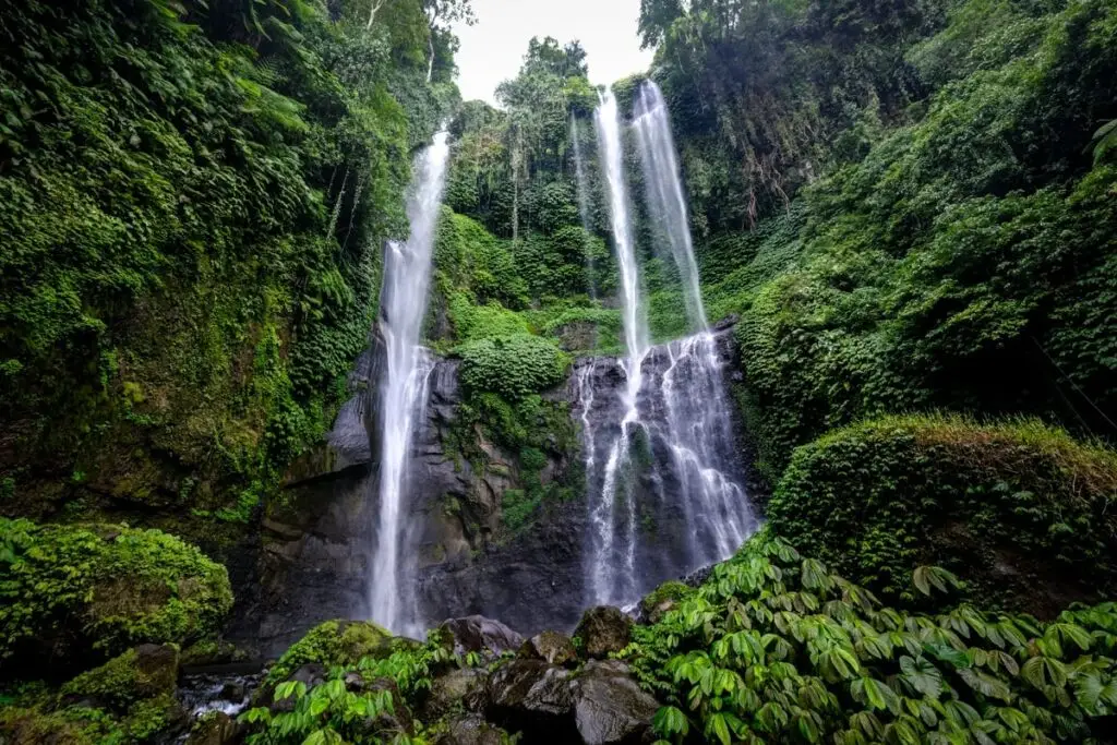 Bali Day Tour adventure to Sekumpul Waterfall in North Bali.