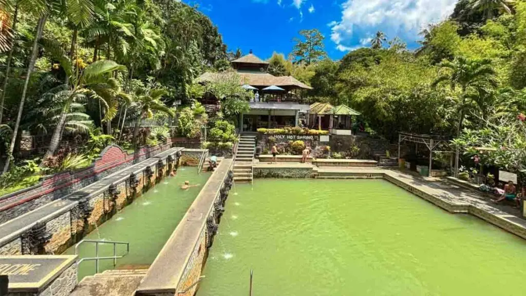 Relaxing Bali Day Tour to natural hot springs surrounded by nature.