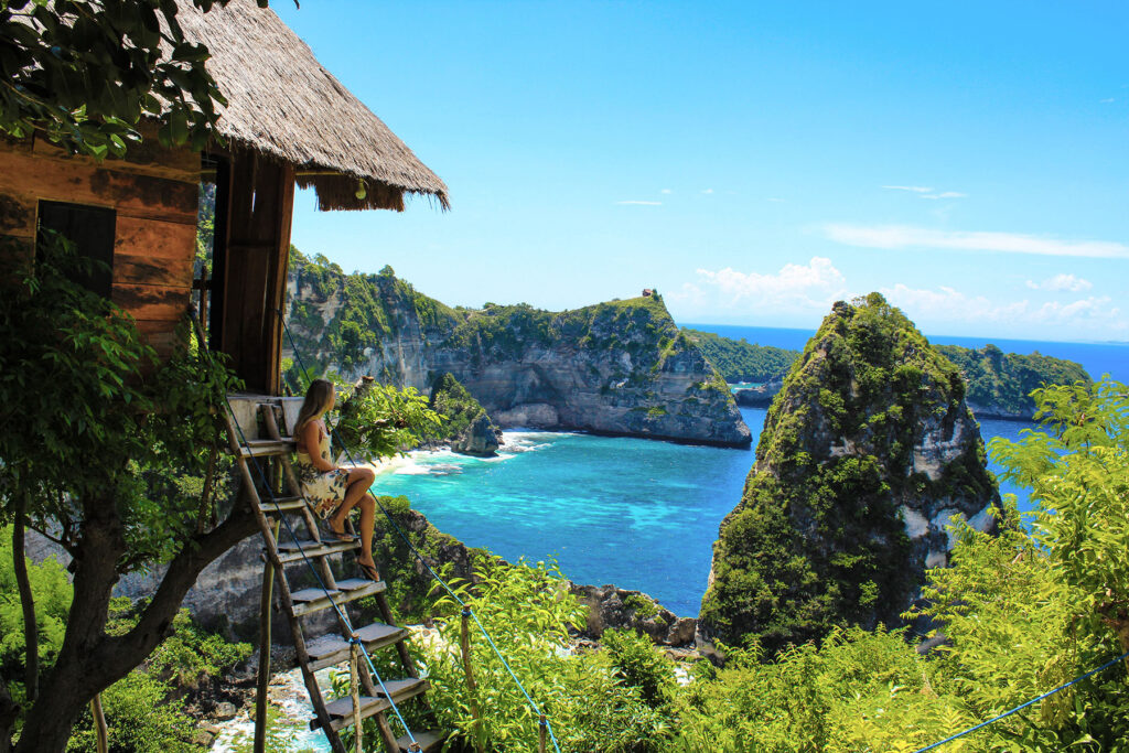 Scenic Bali coastline view included in Bali Tour Packages
