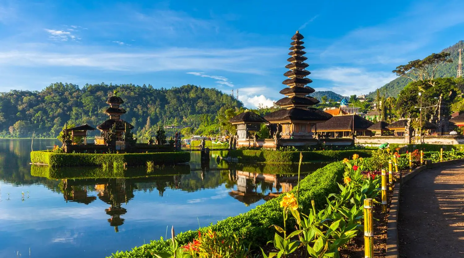 Iconic Bali Temple visit included in Cheap Bali Tour Packages for cultural and scenic exploration.