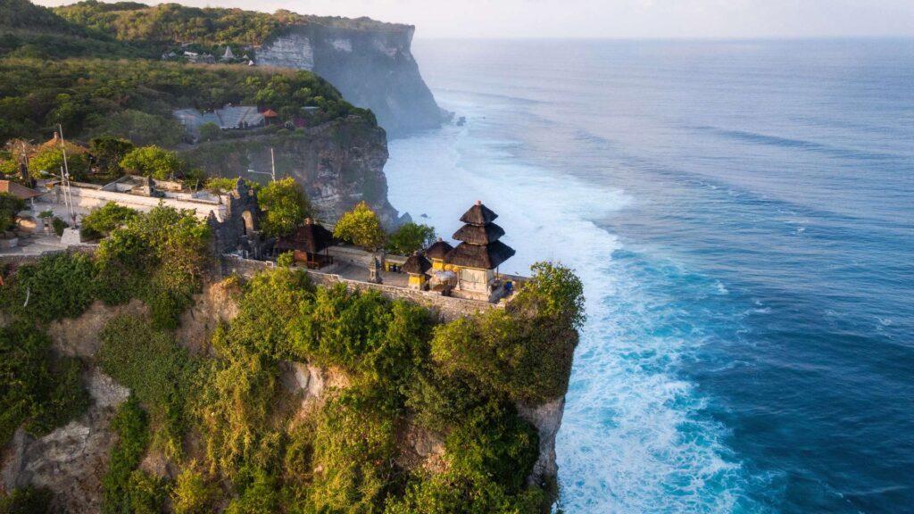 Explore Uluwatu cliff and ocean view with Bali Private Tour experience