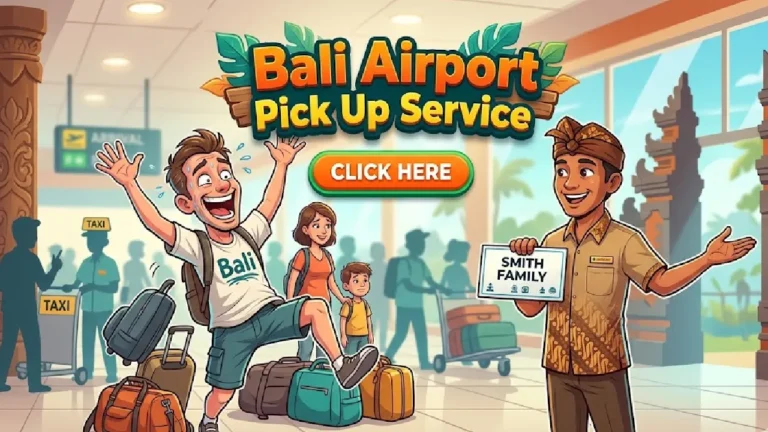 Bali Airport Pick Up Service: VIP Transfers to Ubud, Seminyak & Beyond
