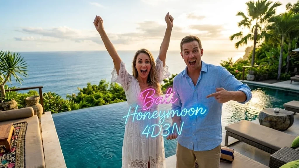 Bali Honeymoon Package 4 Days 3 Nights: VIP Romantic Trip