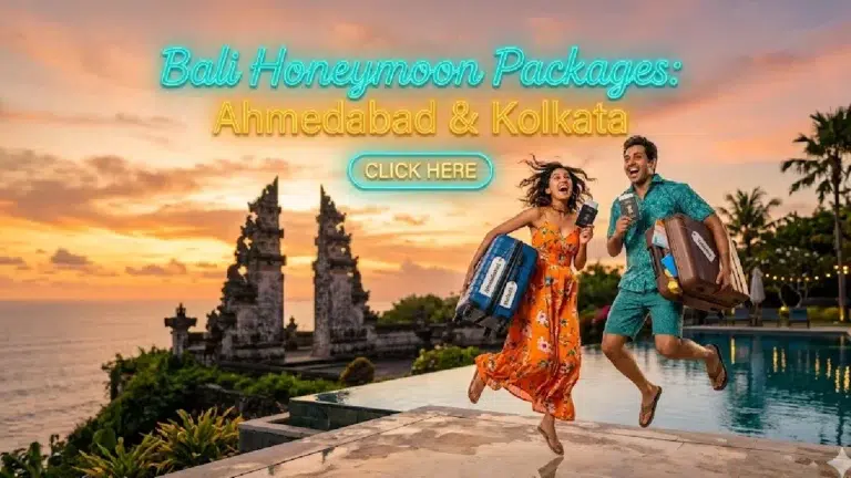 Bali Honeymoon Packages from Ahmedab & Kolkata