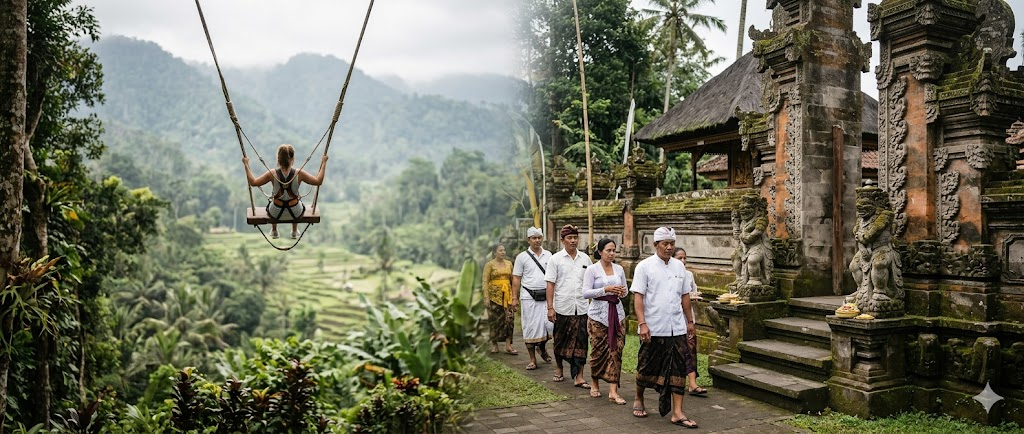 What is the Bali Swing & Ubud Day Trip Concept?