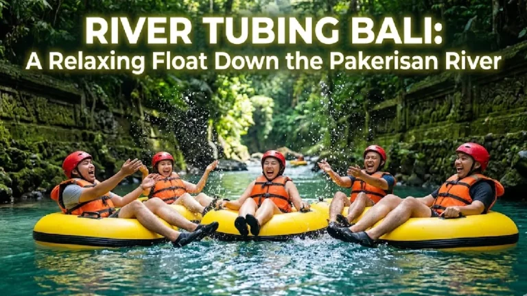 River Tubing Bali: A Relaxing Float Down the Pakerisan River